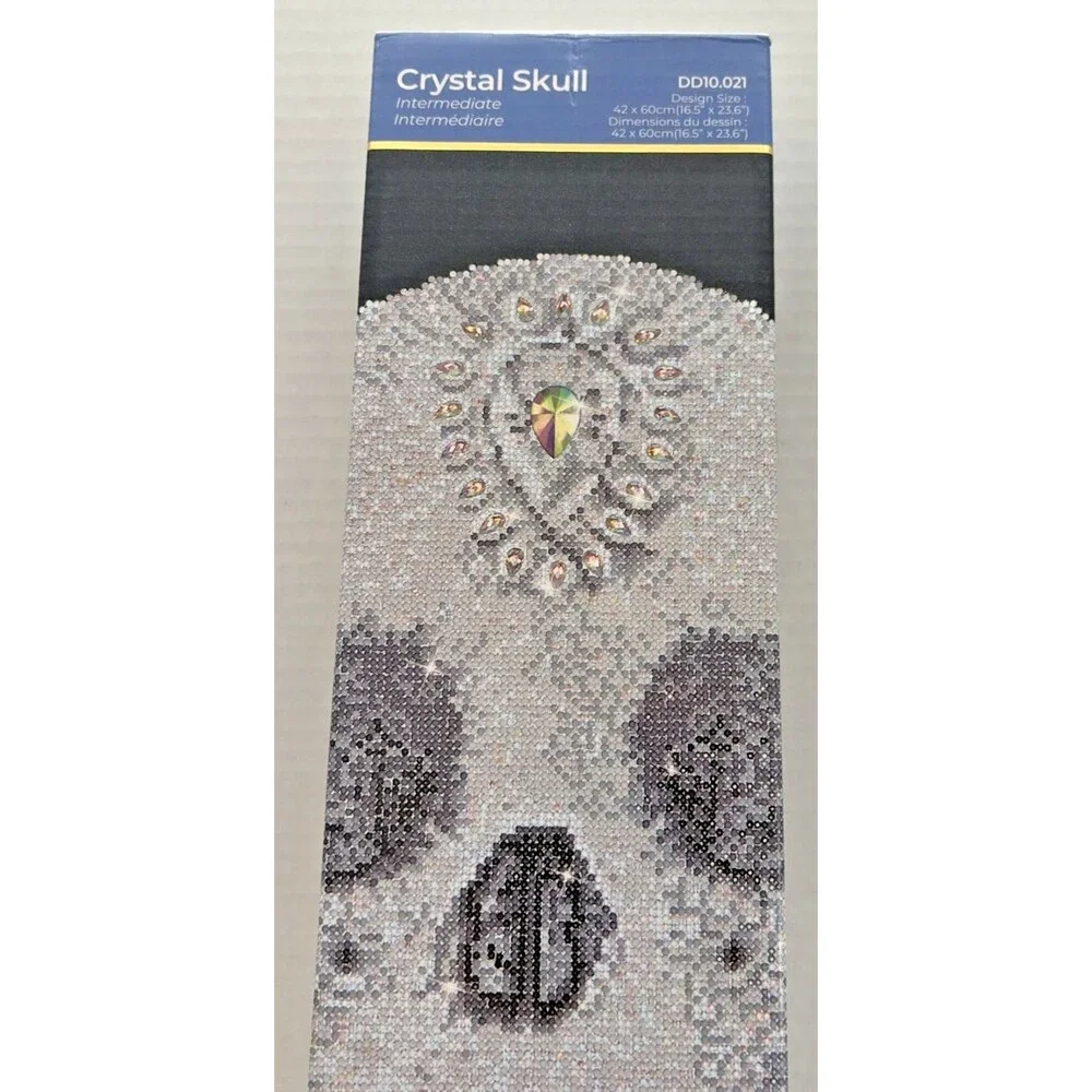 Diamond Dotz Crystal Skull Diamond Art Kit 16.5
